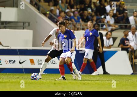 Joris Chotard (FRA), JULY 17, 2024 - Football / Soccer : Under 23 International Friendly match between France 1-1 Japan at the Stade Mayol in Toulon, France. (Photo by Mutsu Kawamori/AFLO) Stock Photo