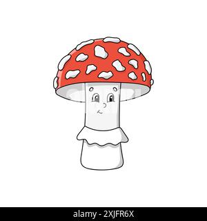 Cute character. Design element. Template for your design, books, stickers, cards, posters, clothes. Cartoon style. Isolated on white background. Vecto Stock Vector