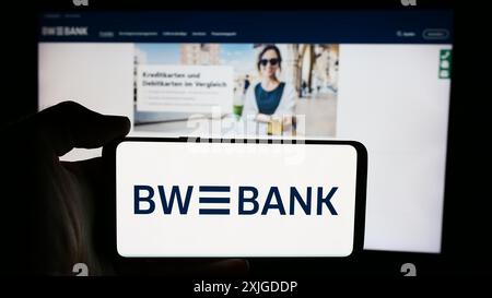 Logo Baden-Wuerttembergische Bank BW Bank Stock Photo - Alamy