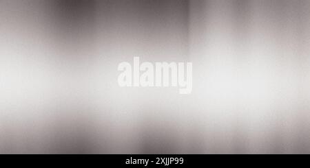Light grey silver abstract background with blended spotlights and grainy texture Stock Photo