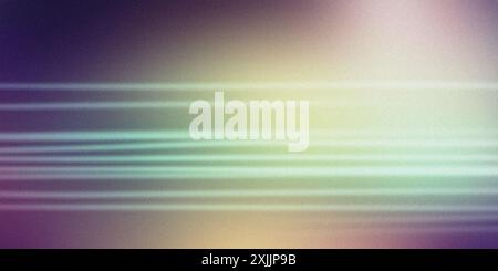 Blurred abstract background with a grainy texture and glowing lines creating a sense of movement Stock Photo