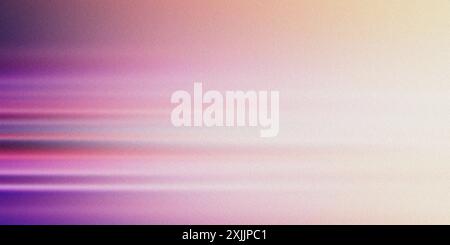 Abstract background with a grainy texture creating a motion blur effect in pink and purple pastel colors Stock Photo