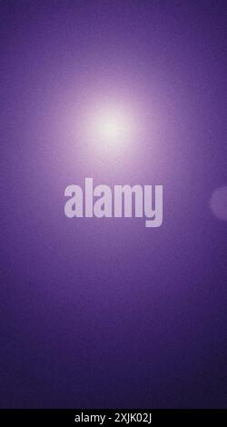 Background with purple gradient and textured grainy surface Stock Photo