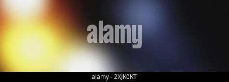 Abstract background showing a grainy texture with blue and yellow colors Stock Photo