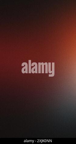 Dark red gradient background with a textured grain and subtle light leak Stock Photo