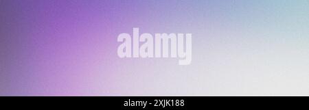Abstract blurred gradient mesh background in purple and blue with noise texture effect Stock Photo