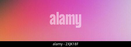 Grainy gradient background featuring shades of pink and purple, creating an abstract texture Stock Photo