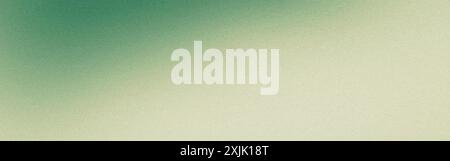 Gradient background in green and beige tones fading to white, in banner format Stock Photo