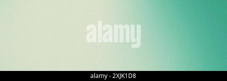 Gradient background with grainy texture in abstract shades of green, transitioning from light to dark Stock Photo