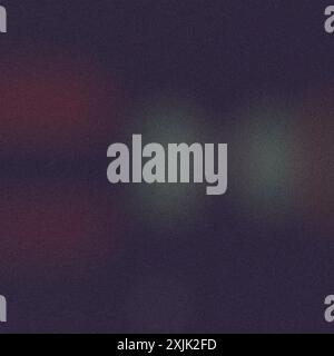 Abstract background featuring blurred gradients of purple and green with a grainy texture Stock Photo