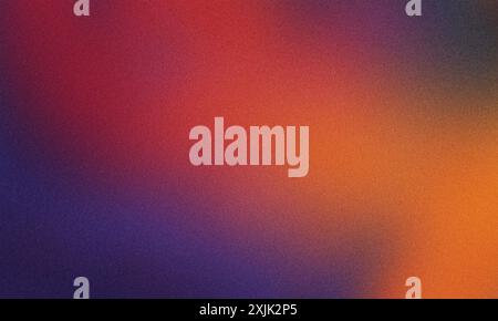 Abstract blurred gradient background featuring a grainy texture effect Stock Photo