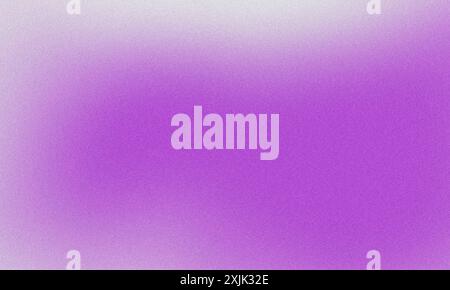 Purple and white gradient background with a textured grain effect Stock Photo