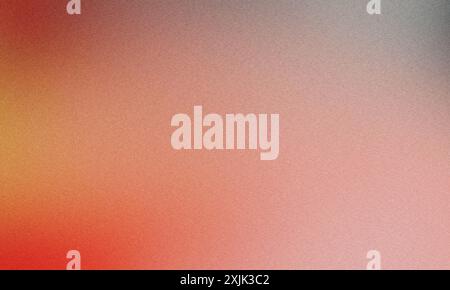 Abstract background featuring a grainy texture and a subtle gradient of warm colors Stock Photo
