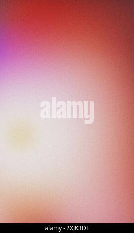 Grainy texture fading from pink to white creating an abstract background Stock Photo