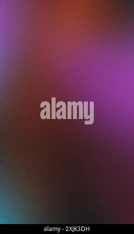 Vibrant abstract backdrop featuring a smooth gradient of red, orange, and purple with a hint of grain texture Stock Photo