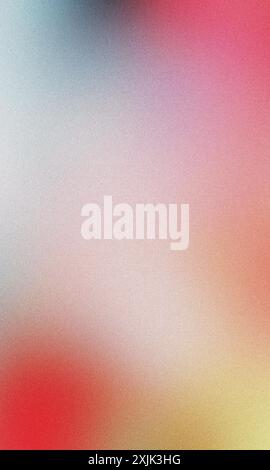 Abstract colorful background with grain texture featuring vertical gradient, perfect for design projects Stock Photo