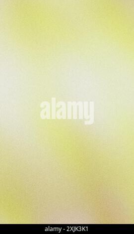 Soft pastel yellow and green background with blurred gradient and grain texture, perfect for enhancing your graphic designs Stock Photo