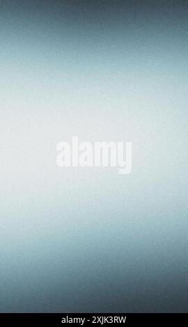 Blue background with a textured grain and a vertical gradient fading into white Stock Photo