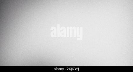Grainy white gradient background with a subtle texture Stock Photo