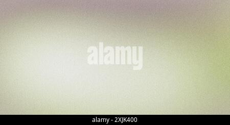 Image featuring a green to white and purple gradient background with a grainy texture Stock Photo