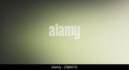 Green gradient background with a grainy texture creating a soft lighting effect Stock Photo