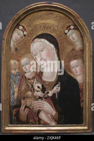 Virgin and Child with Saint Catherine of Alexandria, painting by ...