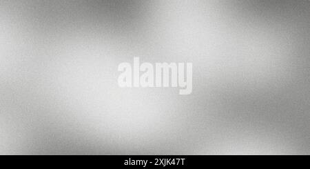 Background of brushed metal texture with a grainy effect capturing the reflection of light Stock Photo