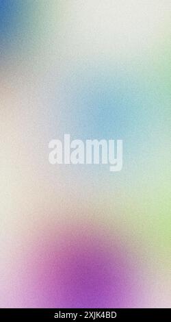 Grainy texture background featuring pastel colors creating a tranquil and calming atmosphere Stock Photo