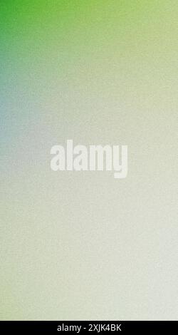 Gradient textured background with a grainy effect transitioning from green to grey to white Stock Photo