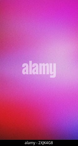 Gradient abstract background transitioning from purple to red with a grainy texture Stock Photo