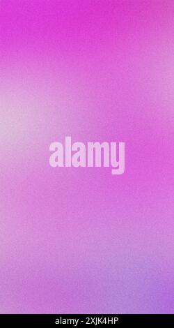 Blurred grainy gradient background transitioning from purple to pink Stock Photo