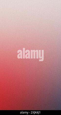 Simple minimalist background with grainy red and pink gradient fading to white Stock Photo