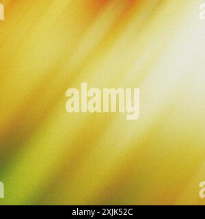 Abstract grainy background with diagonal lines forming a gradient from green to orange Stock Photo