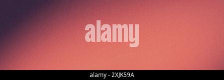 Grainy textured abstract background transitioning from deep purple to soft red Stock Photo