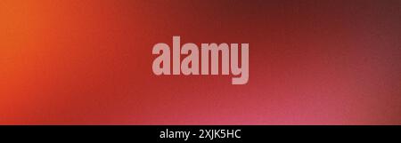 Textured red and orange gradient background blending into darkness Stock Photo
