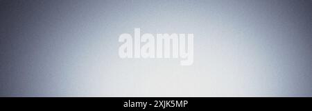 Soft silver gradient background blending into white with a subtle grainy texture Stock Photo