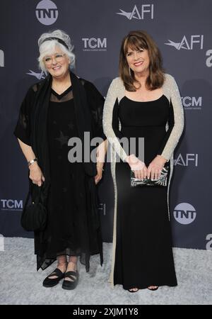 Angela Cartwright and Debbie Turner at the 48th Annual AFI Life Achievement Award Honoring Julie Andrews held at the Dolby Theater in Hollywood, USA Stock Photo