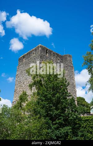 St Georges Tower, Oxford Castle, Oxford, Oxfordshire, England, UK, GB. Stock Photo