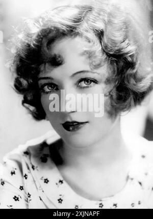 Marion Davies. Portrait of the American actress and producer, Marion Davies (b. Marion Cecilia Douras;1897-1961.  c. 1930-32 Stock Photo