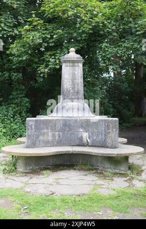 The Vogan Memorial Priory Park Reigate Surrey UK Stock Photo