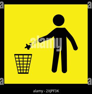 Bathroom Glyph or toilet sign vector icon Stock Vector