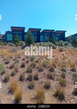 Cascade Bungalow rooms, completed in August 2023, at Brasada Ranch, a ...