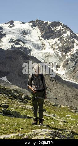 Reinhold Messer in Sulden summer 2023 Stock Photo