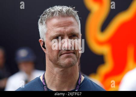 Mogyorod, Hungary. July 20th 2024. Formula 1 Hungarian Grand Prix at Hungaroring, Hungary. Pictured:  Ralf Schumacher   © Piotr Zajac/Alamy Live News Stock Photo