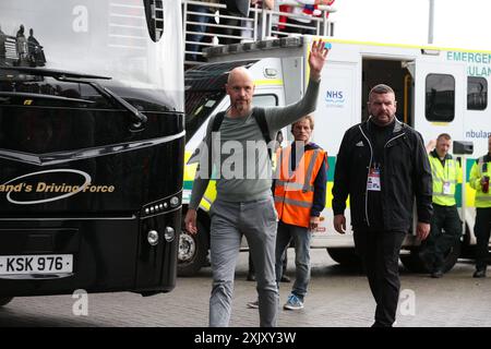 Edinburgh, UK. 20th July, 2024. during the Glasgow Rangers FC v Manchester United FC Pre-season friendly match at Scottish Gas Murrayfield Stadium, Edinburgh, Scotland, United Kingdom on 20 July 2024 Credit: Every Second Media/Alamy Live News Stock Photo