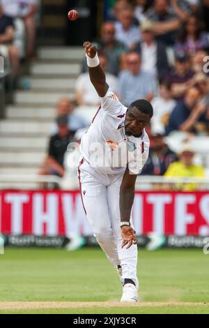 Nottingham, UK. 20th July, 2024. during the Rothesay International Test Match Series match between England and West Indies at Trent Bridge, Nottingham, England on 20 July 2024. Photo by Stuart Leggett. Editorial use only, license required for commercial use. No use in betting, games or a single club/league/player publications. Credit: UK Sports Pics Ltd/Alamy Live News Stock Photo