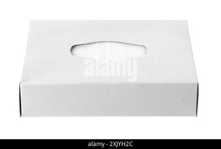 Napkin box isolated on a white background Stock Photo
