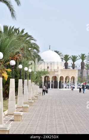 Habib Bourguiba Mausoleum Stock Photo