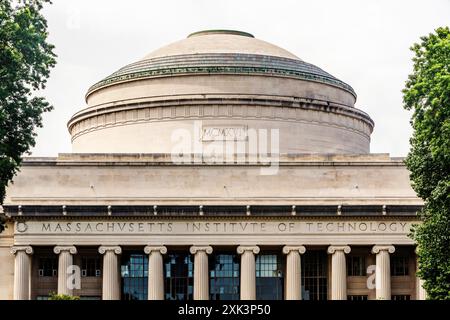 Cambridge, Massachusetts, USA - June 30, 2022: Massachusetts Institute of Technology (MIT) is a private research university founded in 1861 Stock Photo