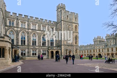 Windsor Castle, Windsor, Berkshire, England, UK Stock Photo